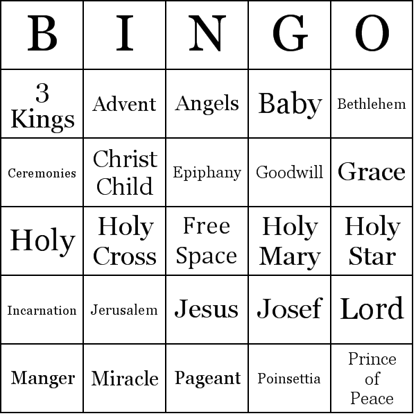 Untitled — Free Christmas bingo cards for download. It`s&hellip;