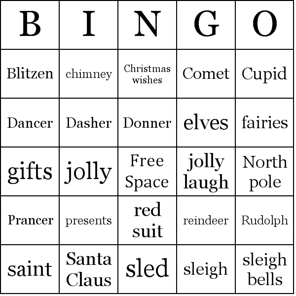 santa-claus-bingo-cards