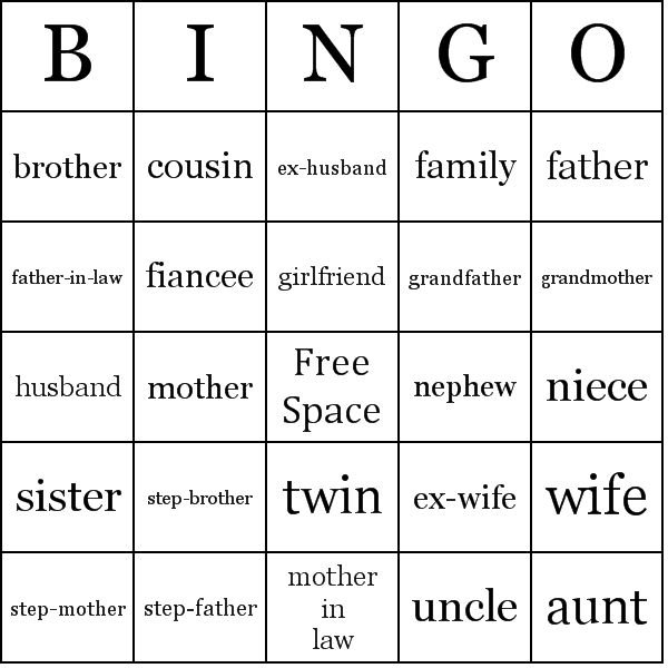 family-relationships-bingo-cards