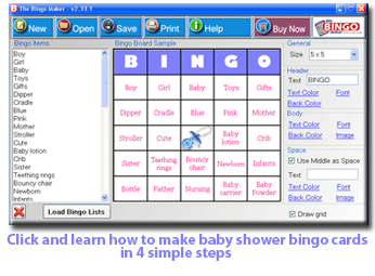 babyshowebingo